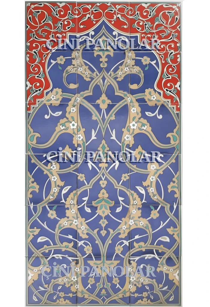 Çini Panolar - 51, Çini Pano Görselleri 60x120